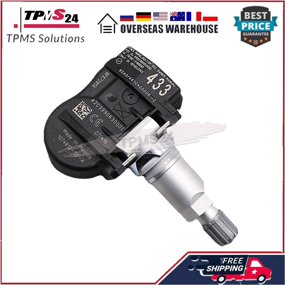 4X Für Tesla Model 3 Model S Model X 433MHz TPMS SENSOR REIFENLUFTDRUCKSENSOR 1074812-00-A 1074812-00-B 1034602-00-C