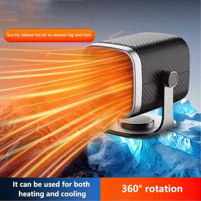 Upgraded Car Heater, Portable Car Heater 12V150W Auto Heater Fan,2in1 Fast Heat Fan or Cool