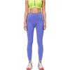 SAUCONY Logo Breathable High-Waisted Slim Fit Sports Leggings Women Leggings Light-Purple Blue SC1249036A-BL36