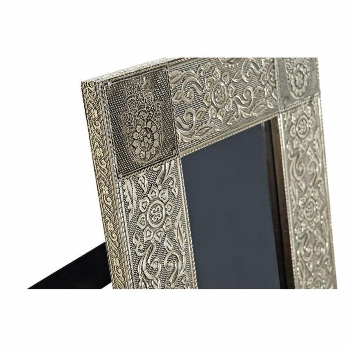 Cadre Photo - 20 X 1 X 25 Cm - Champagne Bois - Aluminium Arabe Mauve - 1 Photo