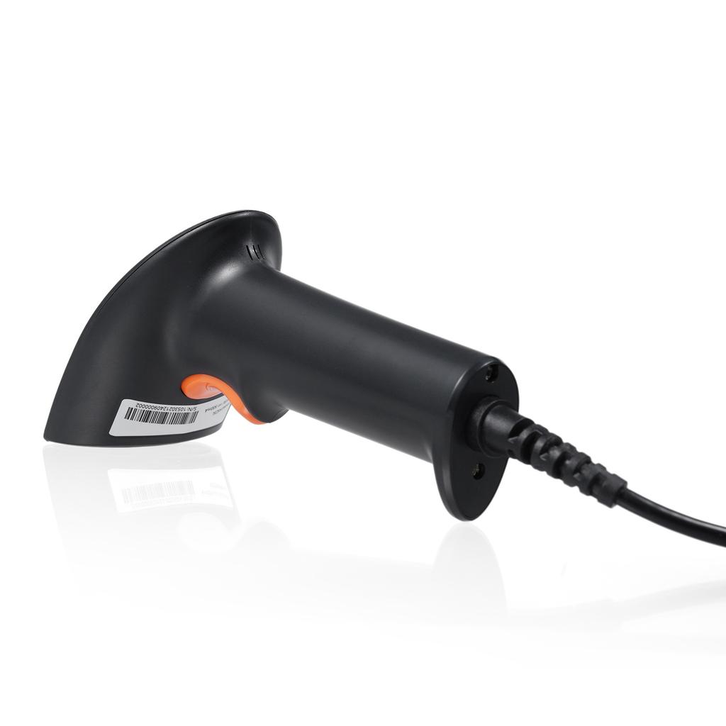 Handheld USB 1D Barcode-Scanner mit Ständer CMOS-Bildsensor Unterstützung PapiercodeBildschirmcode