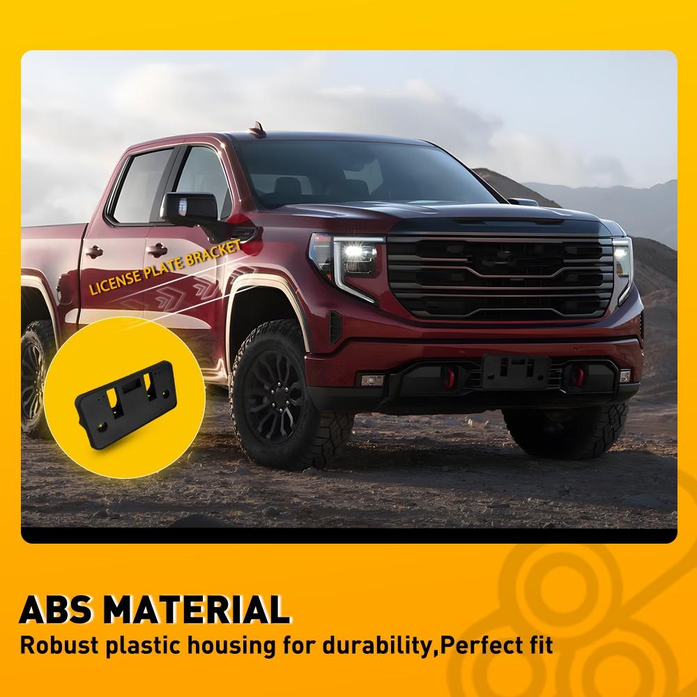 מחזיק תושבת מסגרת ללוחית רישוי קדמית עבור GMC Sierra 1500 2022-2025 84877919