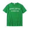 Skinny Dippin Is More Fun Shirt For Nudist With Quotes T Shirts For Men Design Tops T Shirt Funky Normal Cotton