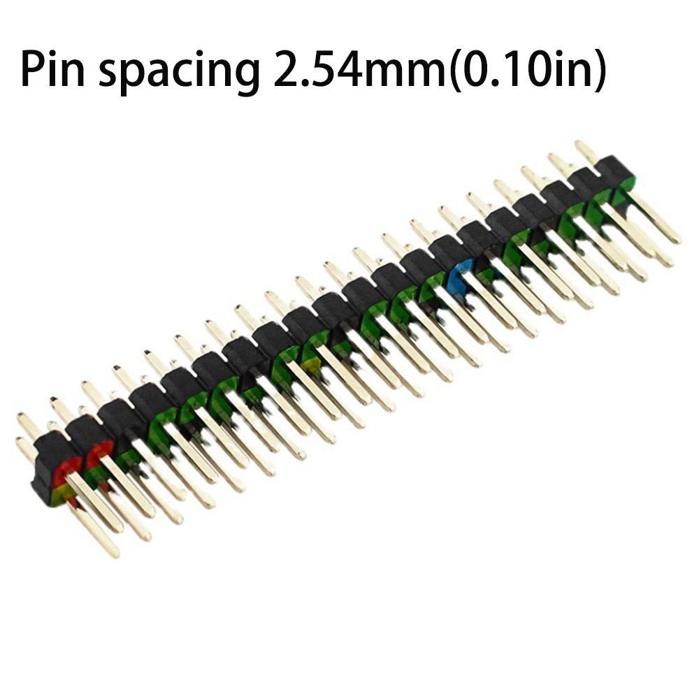 2.54mm Spacing 40 Pin GPIO Header for Raspberry Pi Zero/ Raspberry Pi  Zero W/ Raspberry Pi 2 W