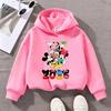 Cartoon Mickey And Friends Portrait Print Kids Hooded Pullover,2026 Front Decor Design,Cozy Warm Hoodie, Daily Casual Top For Indoor And Outdoor Trips