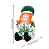Saint Patricks Day Gnome Plush Doll Leprechaun Green Tomtes Scandinavian Dwarfs Patricks Day Decoration Kids Toy Gift