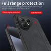 For Tecno POVA 7 4G Case PU Leather Skin Protective Back Cover Case for Tecno POVA7 Shockproof Frosted Silicone Phone Shell
