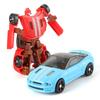 Children's Transforming Toy Car & Robot 2 In 1 Mini Manual Deformation Car Toy Pocket Robot Model Boy's Birthday Gift
