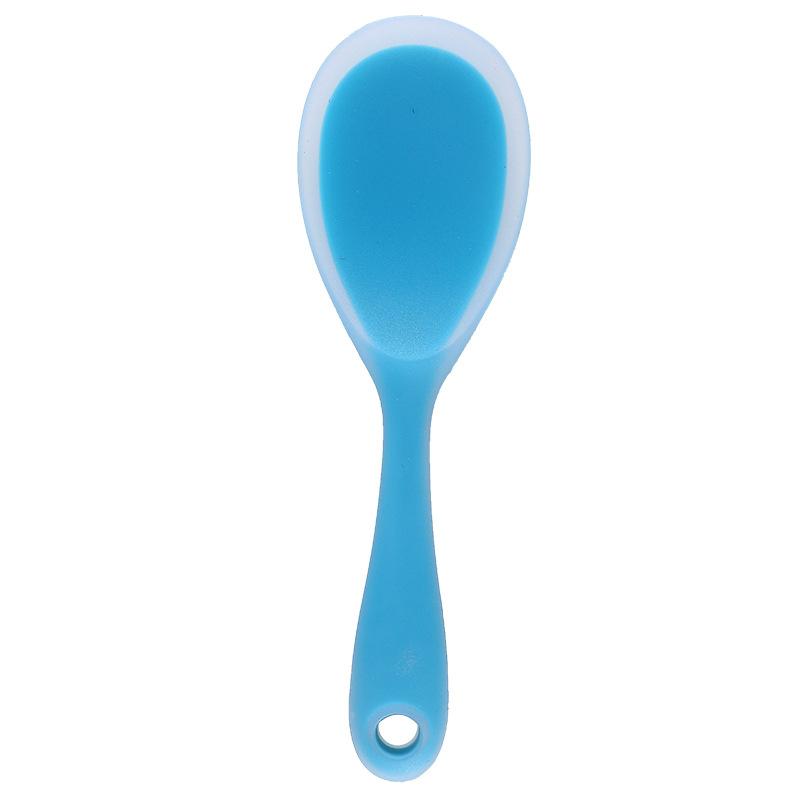 Heat Resistant Silicone Rice Spoon Non-Stick Rice Spatula Kitchen Tool Integrated Rice Spoon Does Not Hurt The Pot Spoon