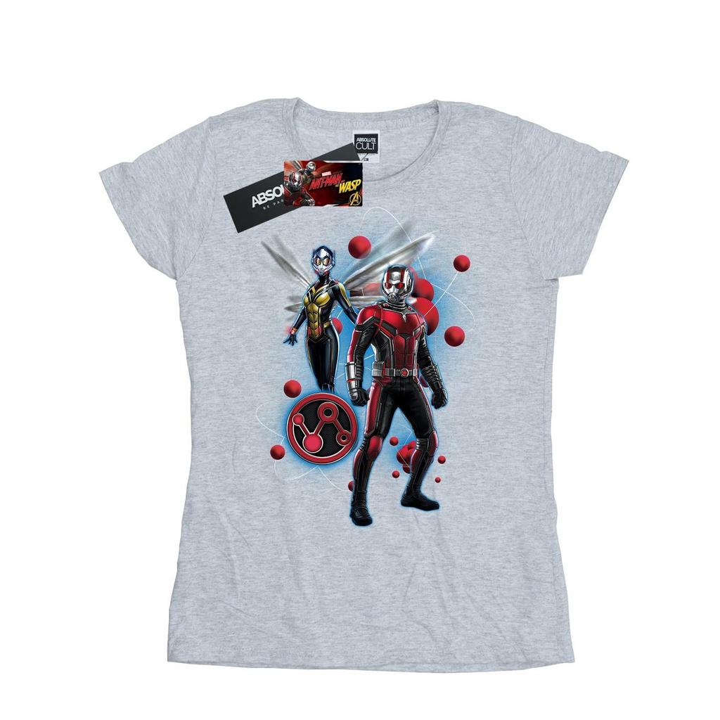 Marvel Womens/Ladies Ant-Man And The Wasp Particle Pose Cotton T-Shirt
