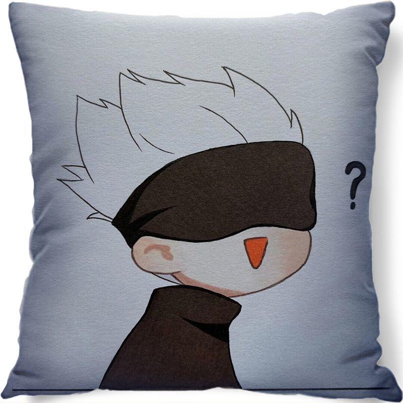 Gojo Satoru Jujutsu Kaisen Peripherie-Kissen Itadori Yuji Animation Schlafsaal Schlafzimmer Sofakissen Zweidimensionales quadratisches Kissen