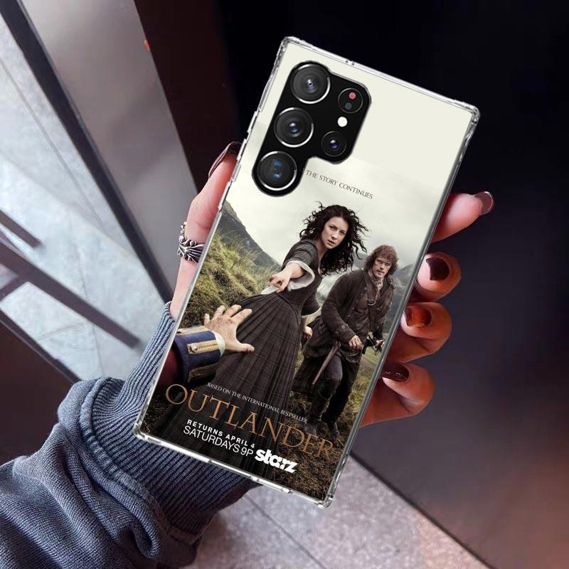Outlander TV Handyhülle Für Samsung Galaxy S23 S24 S25 Edge S26 Ultra S22 + S21 Plus S20 FE Hülle Silikon Druckschale Galaxy S2