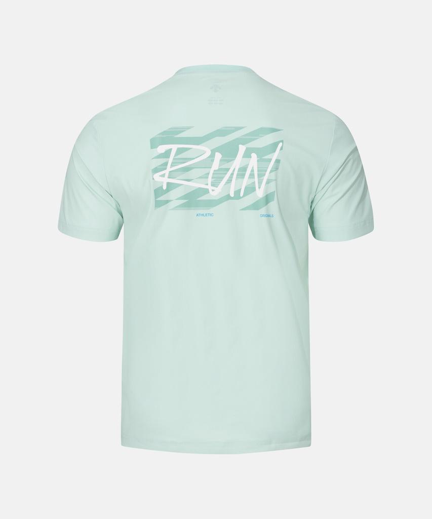 DESCENTE Running Tricot Short Sleeve T-Shirt Mint Sr223Rts44 (A Type)