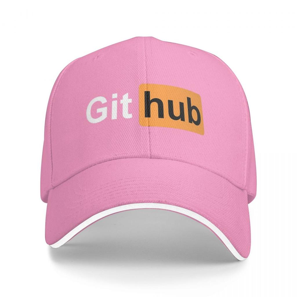 Unisex Baseball Hats GitHub Logo Outdoor Streetwear Summer Sports Baseball Caps Hip Hop Cap Casquette Hats