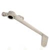 Rear Brake Pedal Lever for Honda CBR1000RR 2008-2011 Motobike, Silver Aluminum Anti-Slip Motorcycle Foot Brake Control