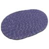 Cotton Oval Door Mat for Porch/Kitchen/Bathroom/Laundry Room