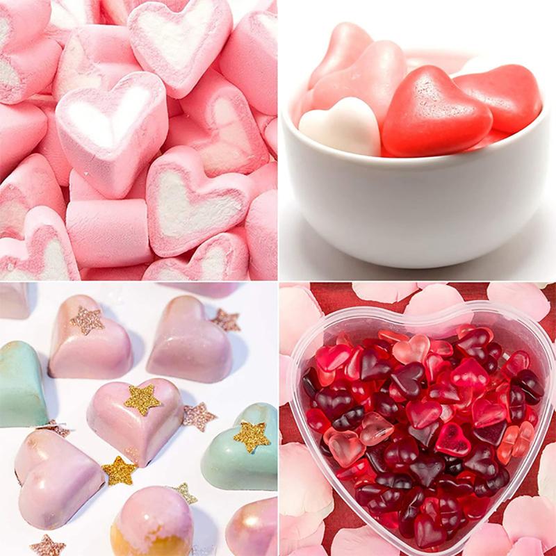 55 Holes Heart Cake Chocolate Cookies Baking Mould Ice Cube Soap Mold Bake Tools