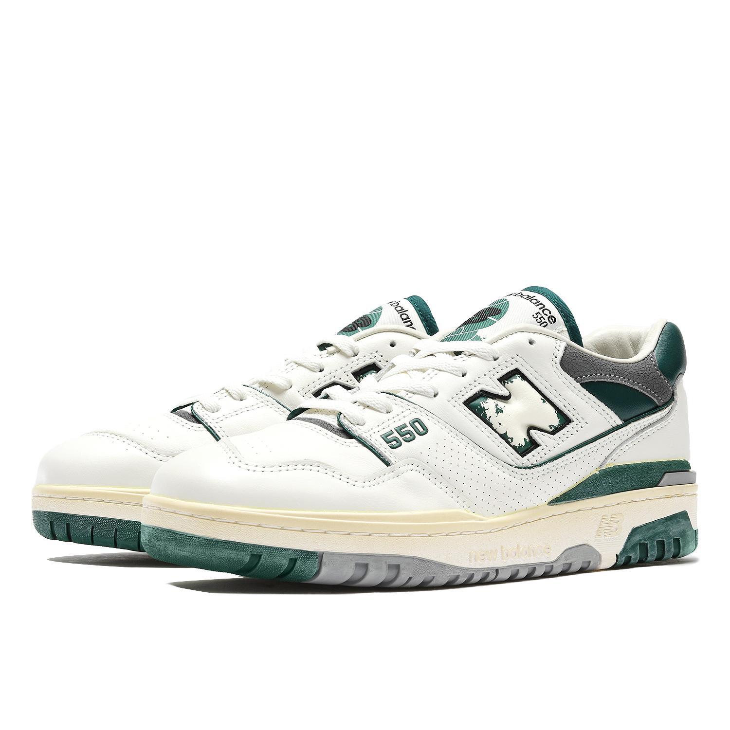 BB550VTG New Balance BB550 Белый Зеленый (Мужской) 6