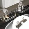Wall Mount Bathroom Shelf Drainable Shower Shelf Durable Storage Rack
