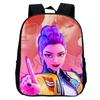 Printed Witch Hunters Huntrix Kpop Kindergarten Bag, Cartoon 12-inch Backpack Lightweight