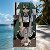 The S-Song of S-Saya Anime Towel Drying Bath Towel Applicable To Light Swimming Camping Yoga Beach Out