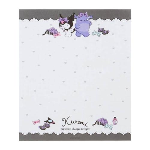 Sanrio Character Shaped Letter Set Kuromi Package: Approx. Width 16 x Depth 0.8 x Height 22cm 493937