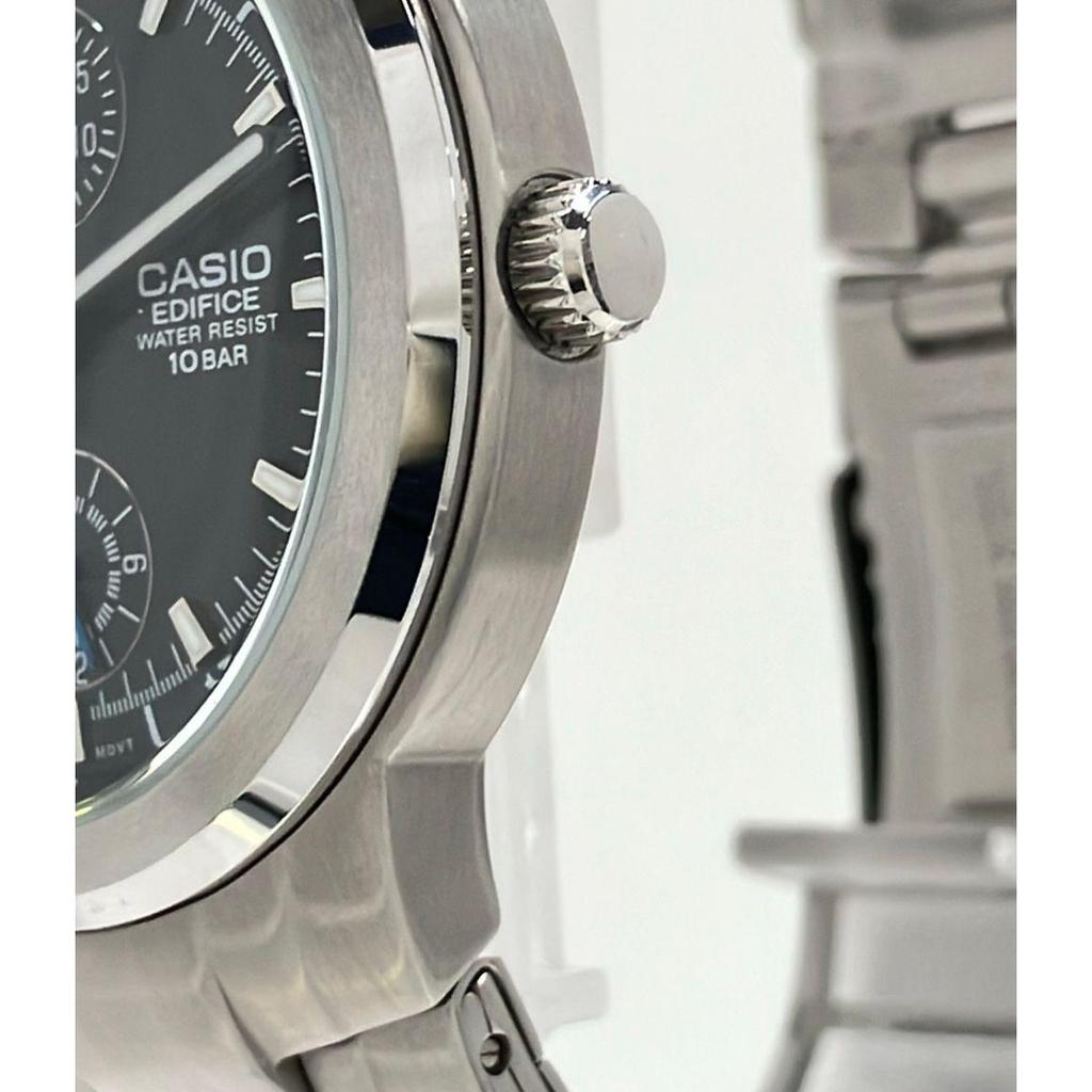 Used Casio watch EDFICE EF-305 quartz black men's CASIO