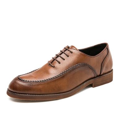 Mocasines de Cordones de Venta Caliente Europa América Zapatos de Cuero Genuino para Hombre Zapatos Casuales de Alta Calidad Zapatos Formales de Negocios para Hombre