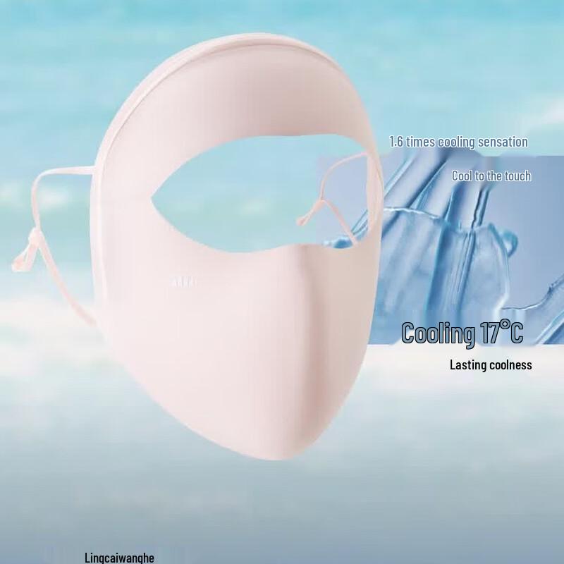 Beneunder Women's Full-Face UV Protection Sun Mask