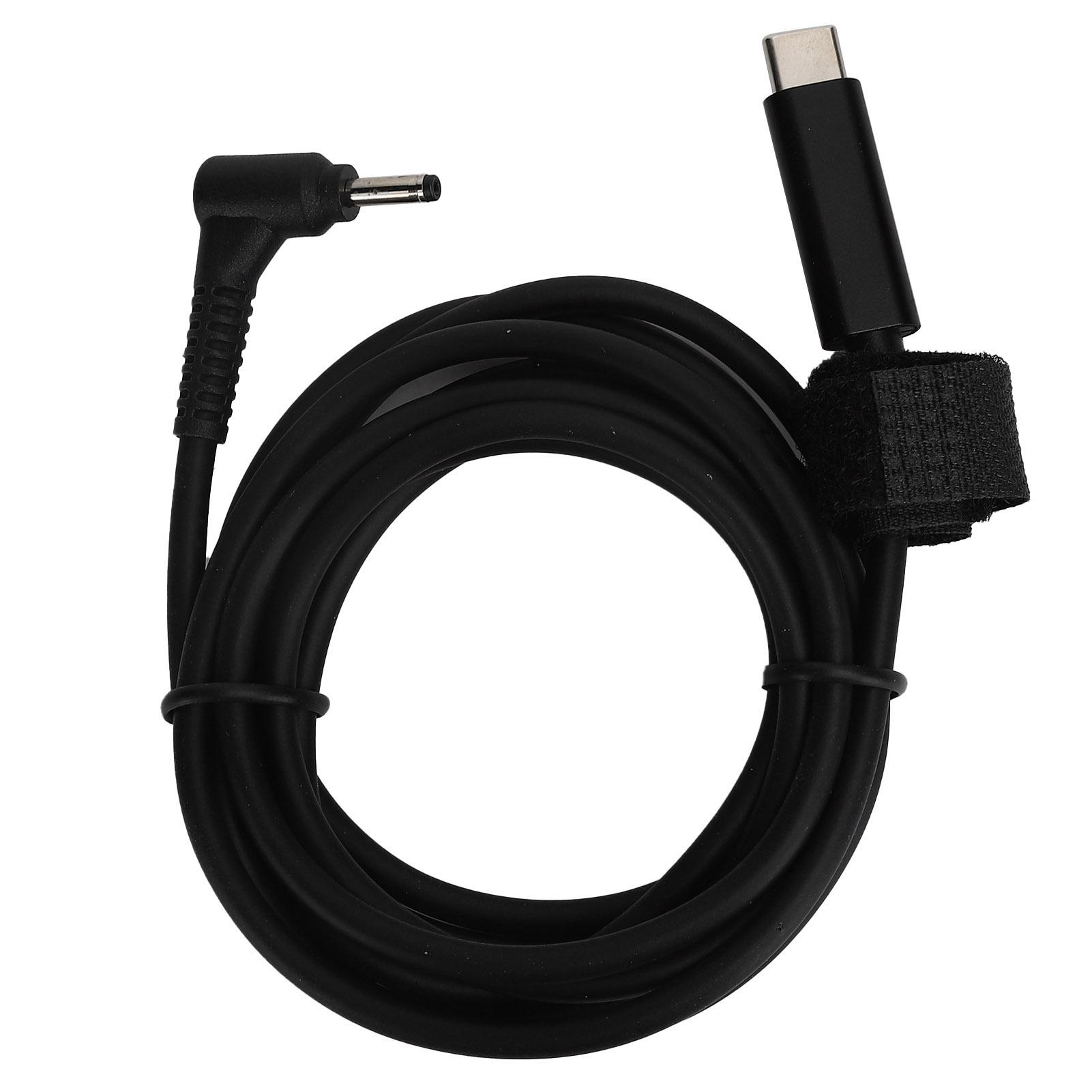 

Кабель для зарядки ноутбука JORINDO 65 Вт 3A TypeC Male to 3.0x1.0 PD USBC шнур питания 4.9 фута