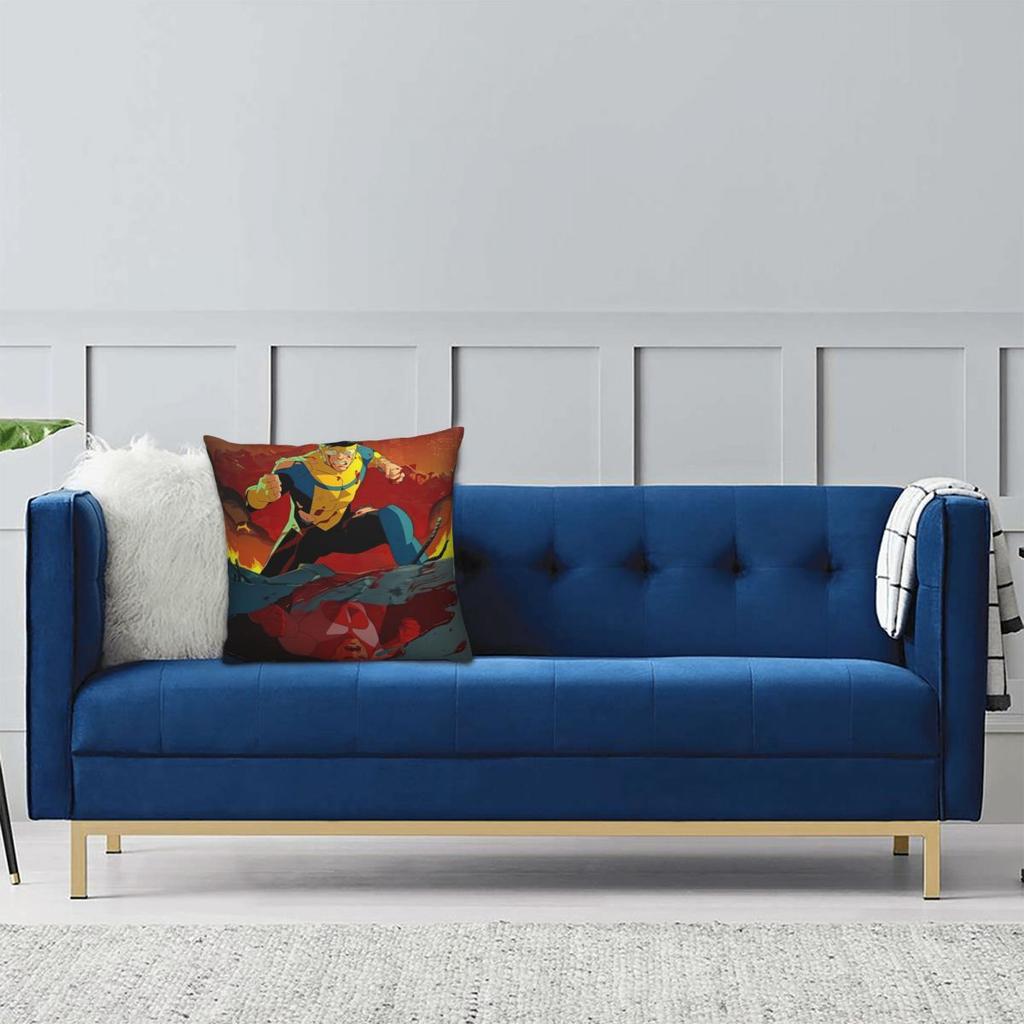 TV Series Invincible Mark Grayson Pillowcase Double-sided Printing Polyester Cushion Cover Gift Pillow Case Cover Home