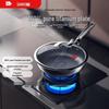 26cm healthy pure titanium 0-coating non-stick