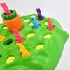Kids Board Game 2-4 Players Funny Bunny Rabbit Trap Game Toy Rabbit Cross Country Race