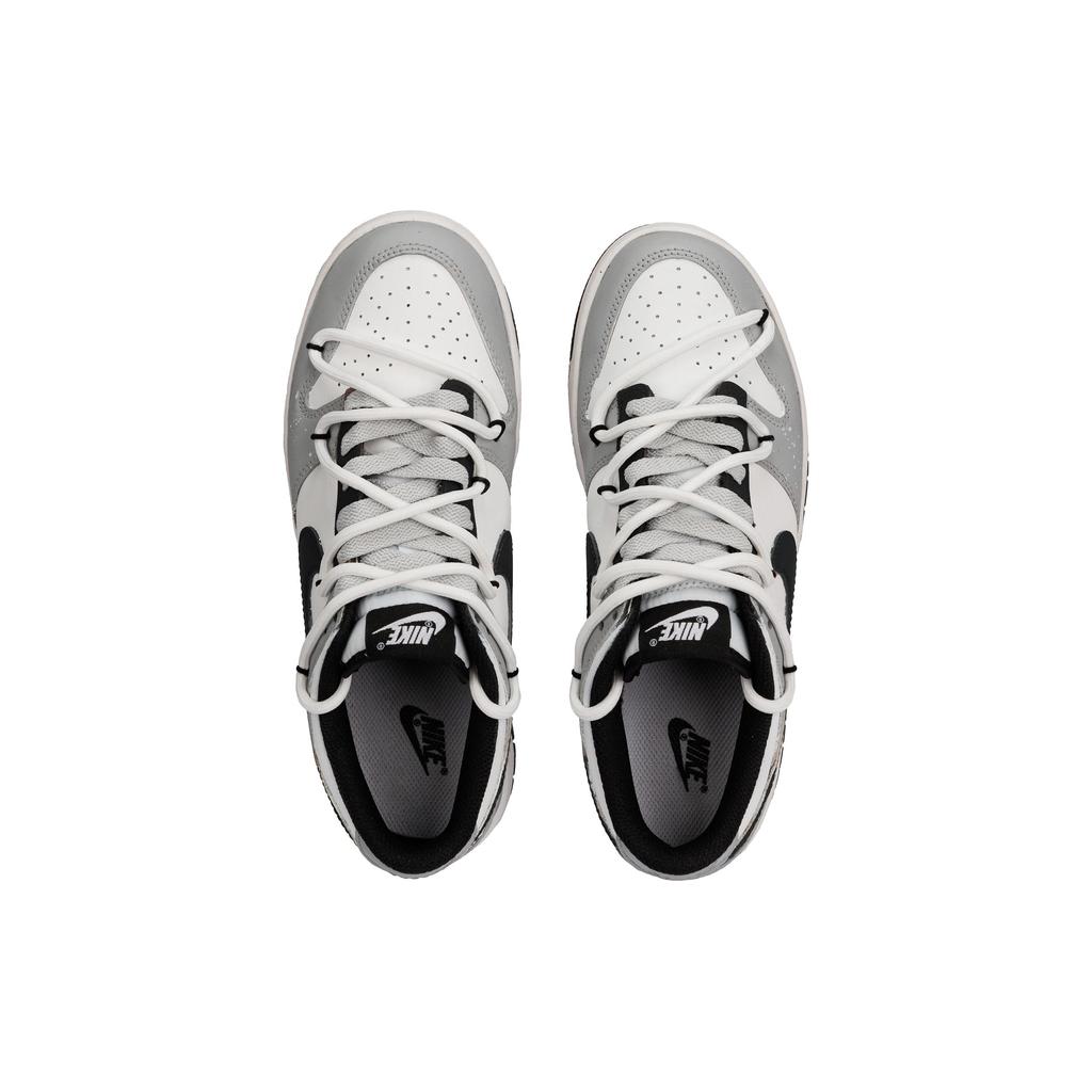Nike Dunk Broken Realm A Low top Skateboard Shoes Unisex Black Gray White DD1391-100(Team1102-A)