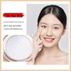 MYG Golden Oil-Control Setting Powder with Lambskin Puff: Solid Highlighter & Honey Loose Powder, Oil-Absorbing, Non-Water-Absorbing.