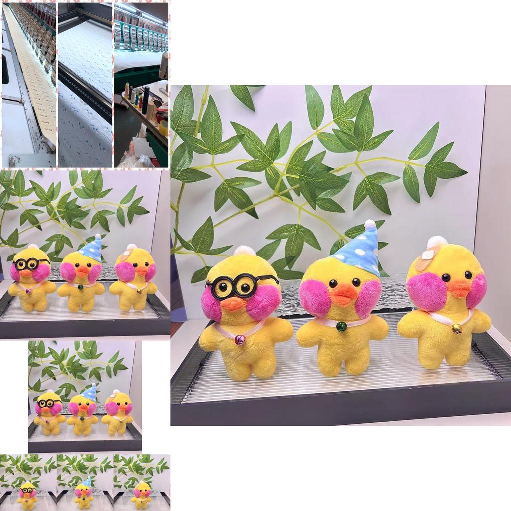 Charming Cartoon Duck Plush Toy Keychain With Cute Designs And Ultra Soft Fill