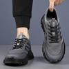 Fashion Lace Up Natural Leather 46 Size Men's Shoes Loafers Black Moccasin New Men's Sneakers Sports Athlete Krasovki Shoos