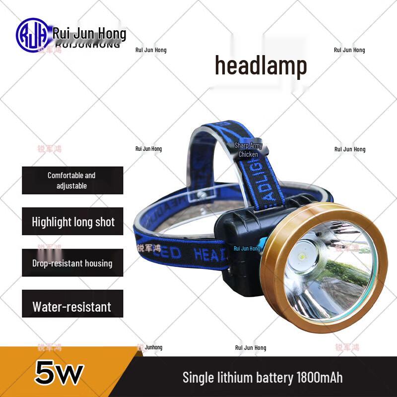

Rechargeable High-Power LED Headlamp