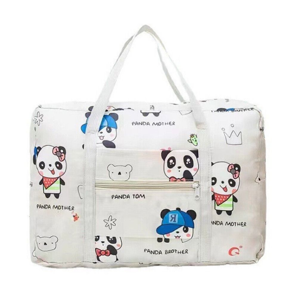 Large Capacity Under The Seat Women Handbag Clothes Organizer Foldable Travel Bag Luggage Bag Tote Bag