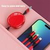 100W Data Cable 3 in1 Fast USB Cable Retractable Charging Line Micro USB Type C Charger Cable For BMW M E36 E39 E93 G20 G21 X6