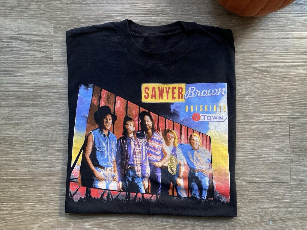 Sawyer Brown Band Outskirts Of Town Shirt Unisex Tee S-2345XL TS172