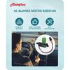 Marsflex Blower Motor Resistor 22807122 1999 2000 2001 2002 2003 2004 2005 2006 For Chevy Avalanche Silverado Suburban Tahoe, For GMC Sierra Yukon,