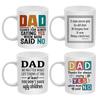 Father's Day Mugs, Available In Four Fun Designs, Perfect For Father's Day Gifts