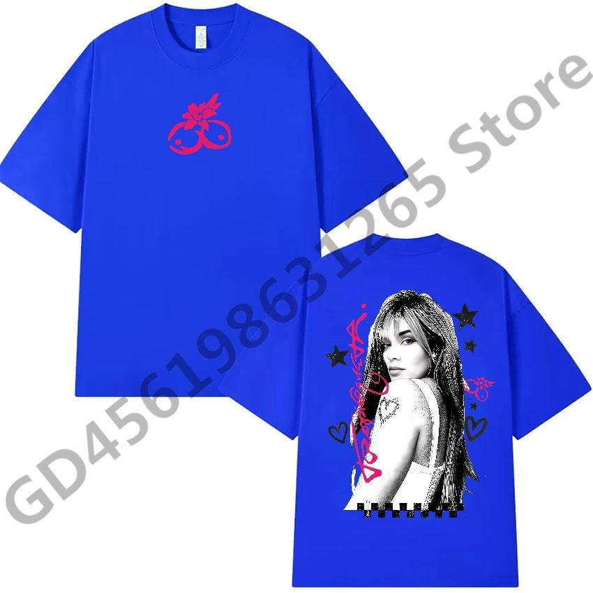 Personality KAROL G Tropicoqueta T Shirt Unisex Women Retro Fashion Cotton Short Sleeve Tees Summer Casual ONeck Clothing Tops
