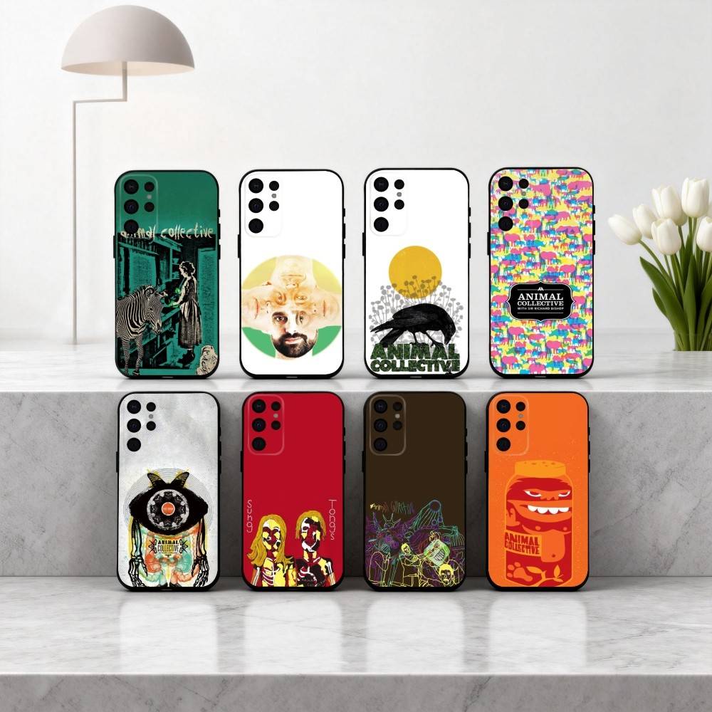 COOL A-Animal C-Collective Band Phone Case For Samsung S25,S24,S21,S22,S23,S30,Ultra,S20,Plus,Others Soft Black Case