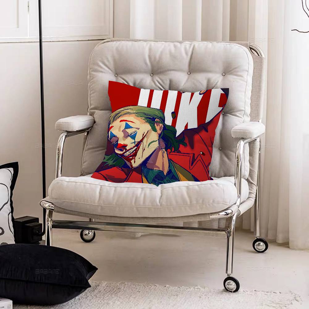 Thriller JJoker Cushion Cover Polyester Sofa Cushions Decorative Throw Pillows Home Decoration Pillowcover