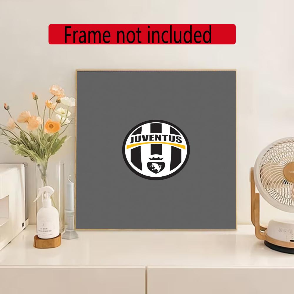 Juventus 5D Diamond Painting Round Diamond Rhinestones Mosaic Diamond Embroidery Wall Paintings Rhinestones Gift Frameless