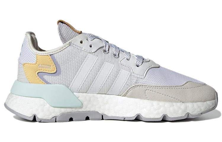 Adidas Originals Nite Jogger 'White Gray Purple' Women's H01728