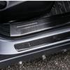 2pcs Universal Door Sill Cover Car Scuff Plate Panel Step Protector Guard Real Carbon Fiber 60 Cm