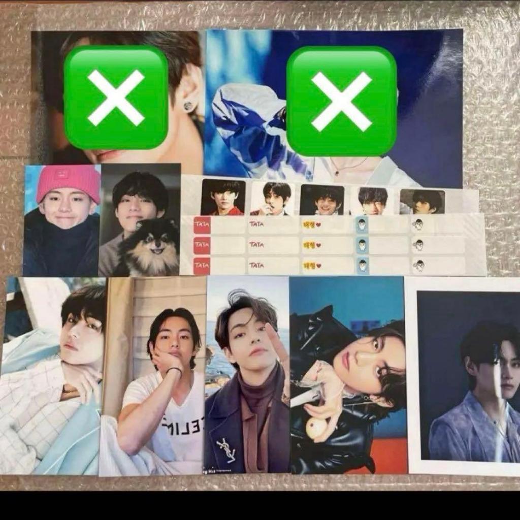 [USED] Taehyung V Photobook Type 1 Magazine Version BTS Photobook